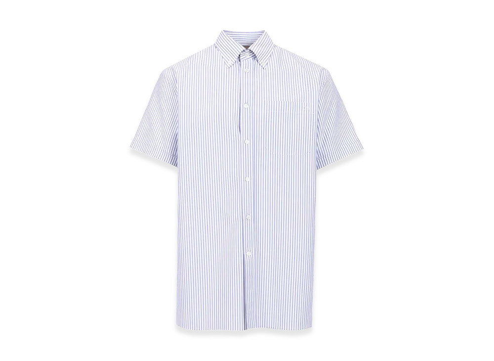 Valentino Shirt Short Sleeves "Striped/Blue"