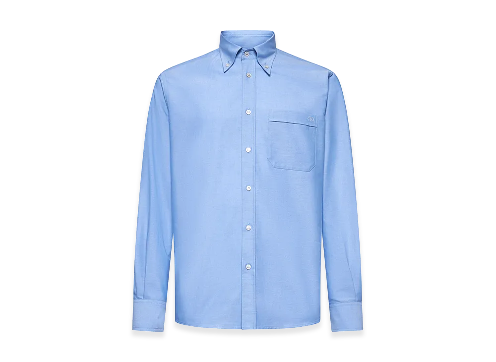 Valentino Button-Down Shirt "Light Blue"