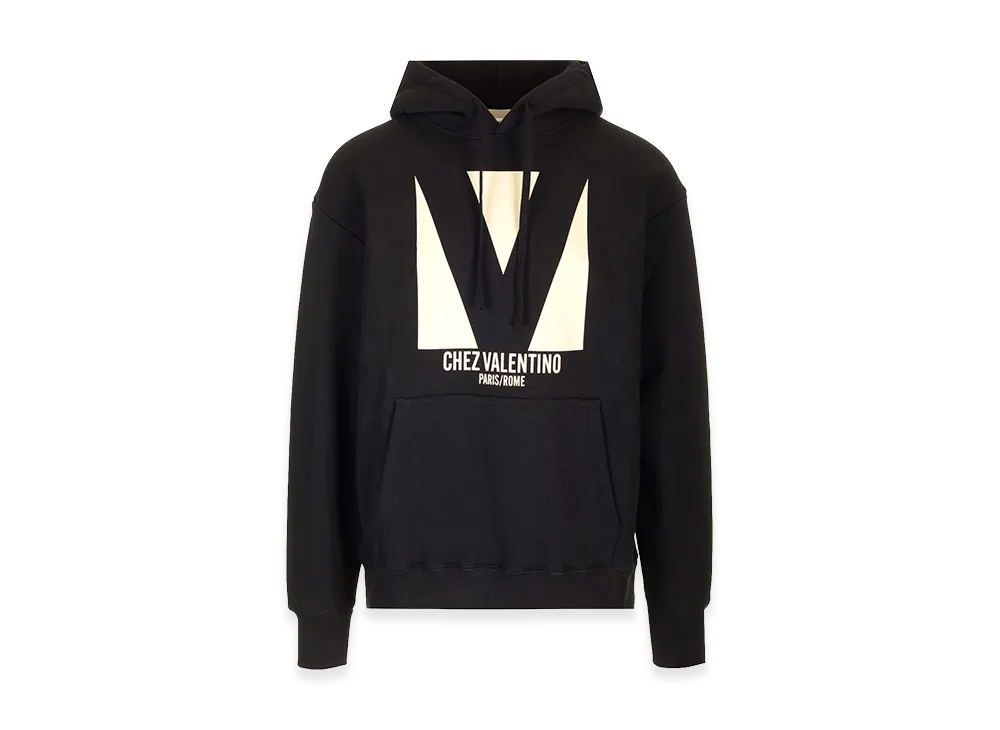 Valentino "Chez " Hoodie "Black"