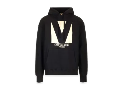 Valentino "Chez " Hoodie "Black"