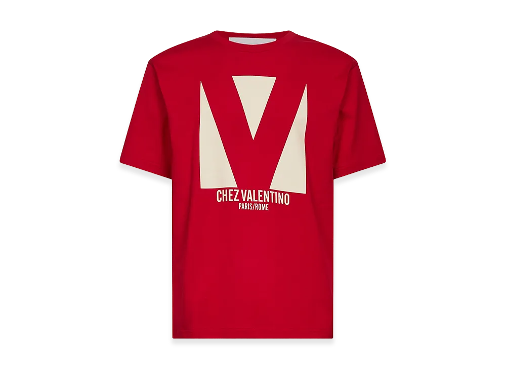 Valentino "Chez " T-Shirt "Red"