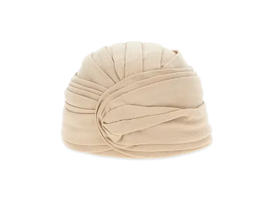 Valentino Garavani Women's Wool Rigid Turban "Beige"