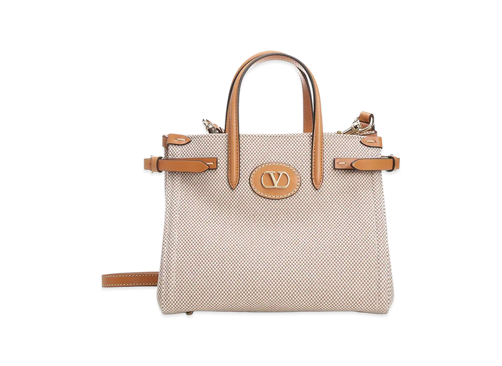 Valentino Women's Small Shopping Bag "Antibes" "Beige"