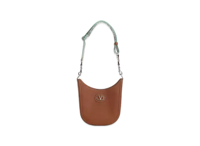 Valentino Women's "Vlogo Signature" Shoulder Bag "Brown"