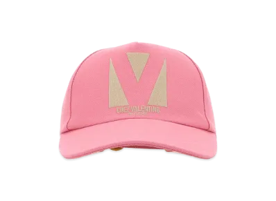 Valentino Women's Cotton Baseball Cap "Pink"