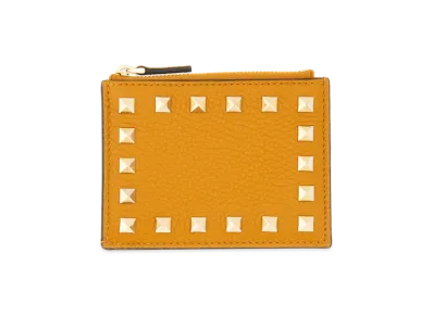 Valentino Women's Rockstud Wallet "Orange"