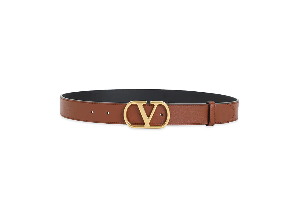 Valentino Garavani Women's Vlogo 30 Belt "Brown"