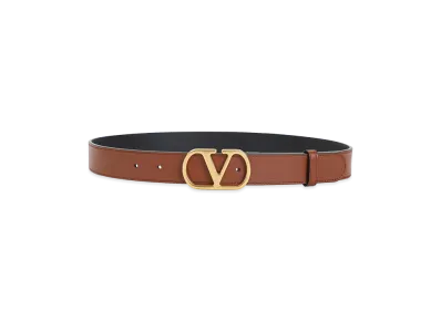 Valentino Garavani Women's Vlogo 30 Belt "Brown"