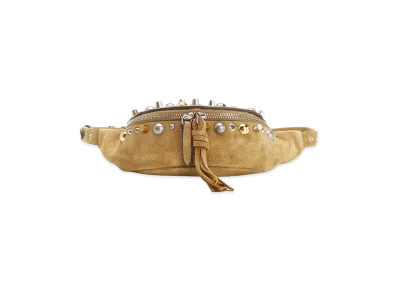 Valentino Nellcote Bum Bag In Suede "Brown"