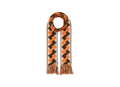 Valentino Embroidered Jacquard Scarf "Printed"