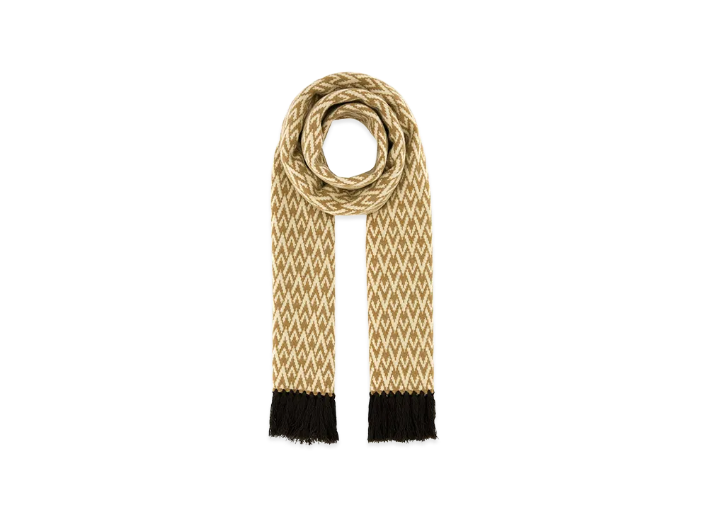 Valentino Embroidered Wool Toute La V Scarf "Printed"