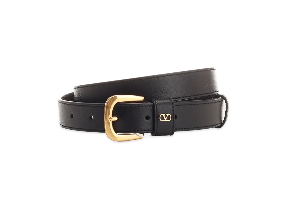 Valentino Leather Belt "Black"