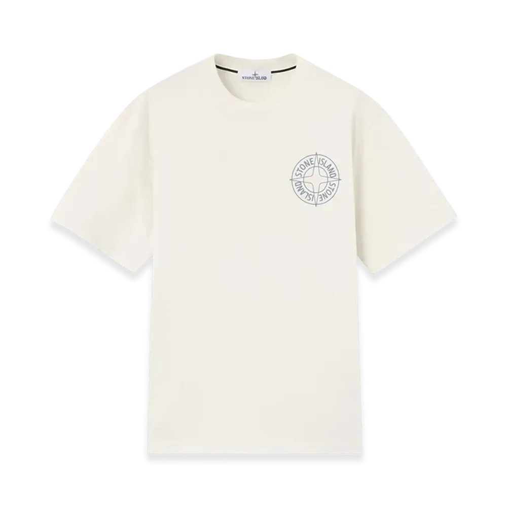 Stone Island 2100001 Organic Cotton Jersey "Ivory"