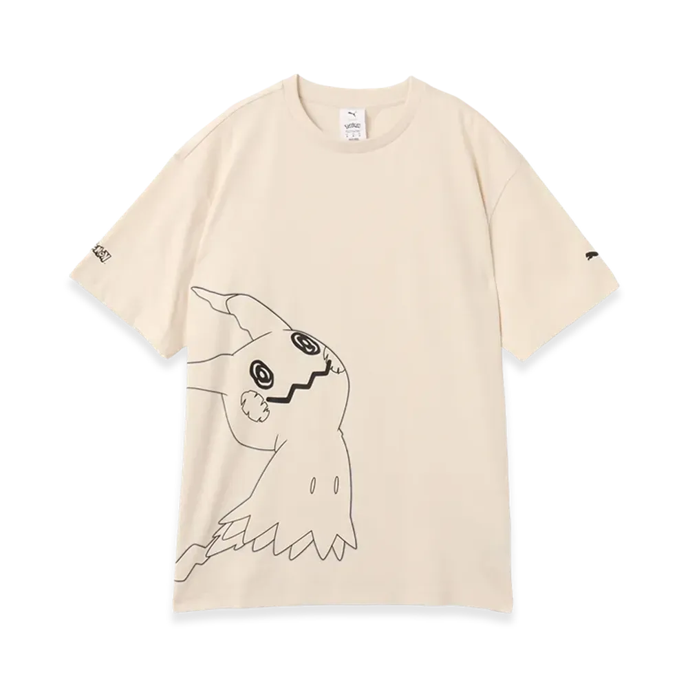 PUMA x Pokemon Relaxed Graphic Tee "Beige"