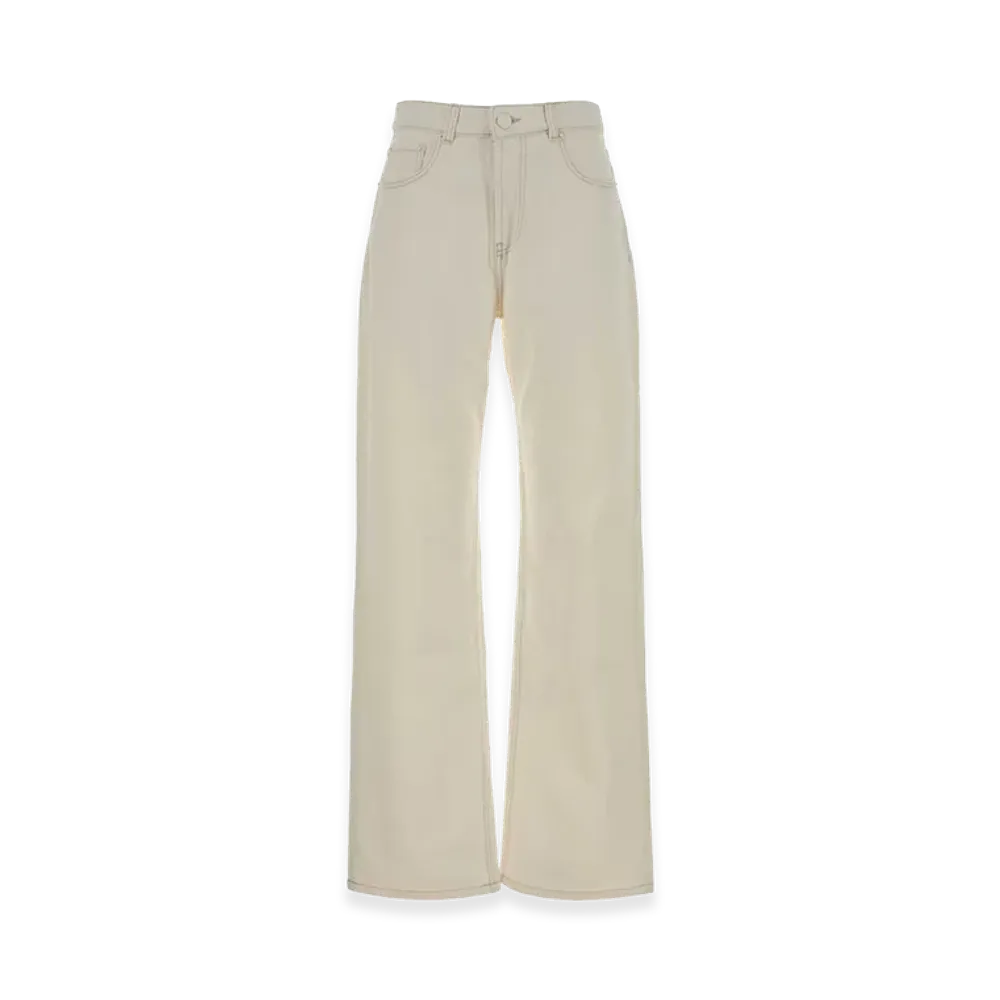 AMI PARIS Women's Pants "Beige"