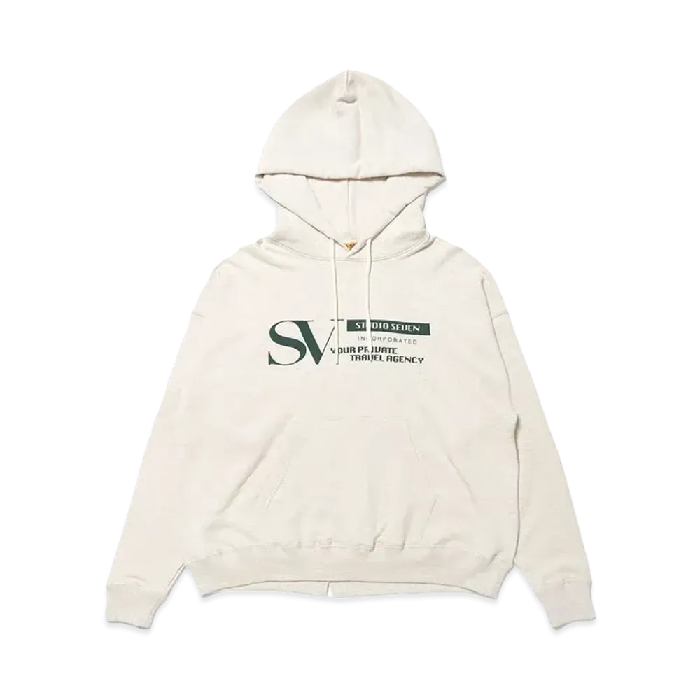 STUDIO SEVEN SV Cutoff Hoodie "OATMEAL"