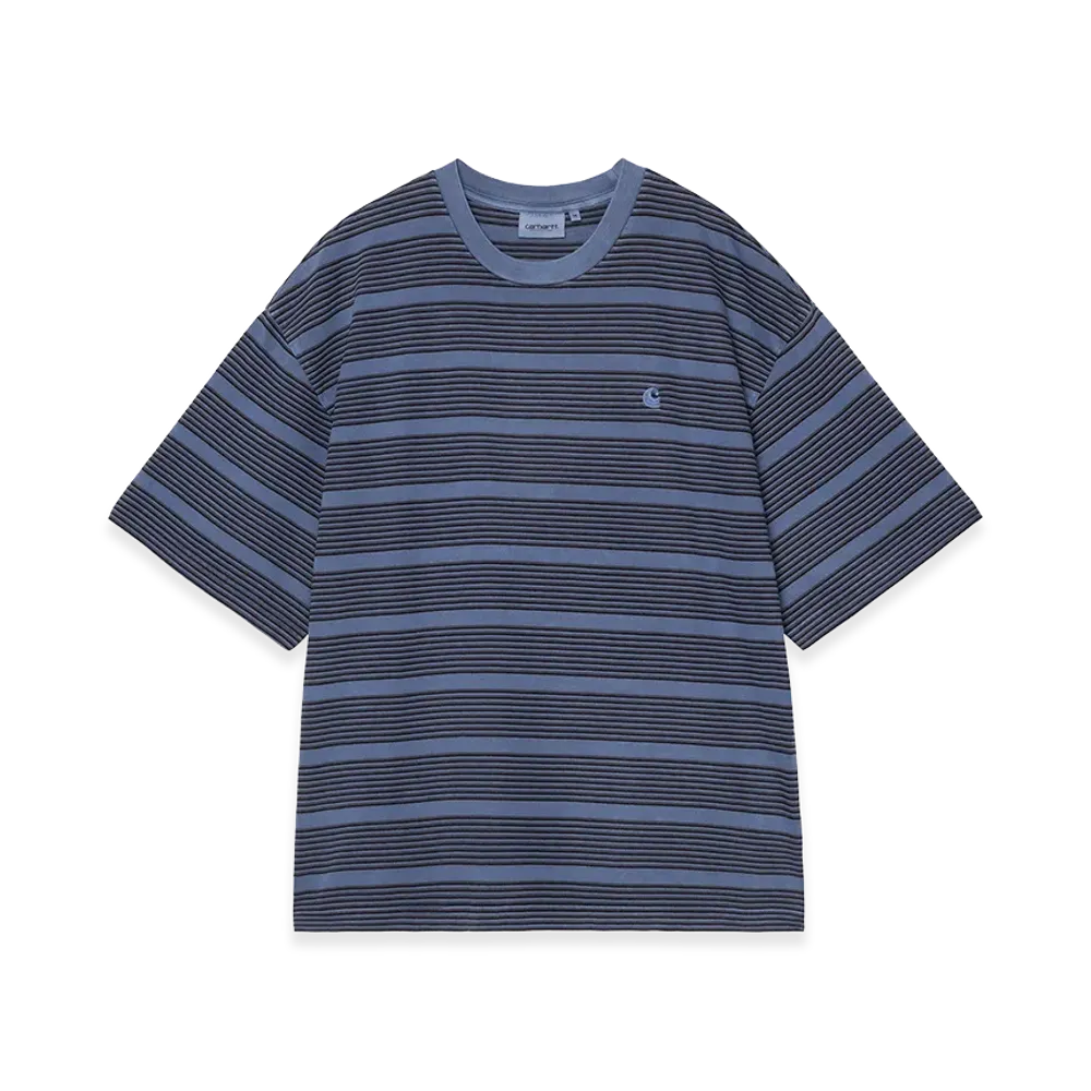 Carhartt WIP S/S Hanson T-Shirt Hanson Stripe "Jupiter(Garment Dyed)"