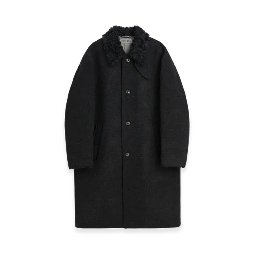 OUR LEGACY Work Shop Polare Coat "Herringbone Carbone"