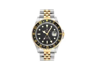 ROLEX GMT Master II "Black/Stainless Steel/Yellow Gold"