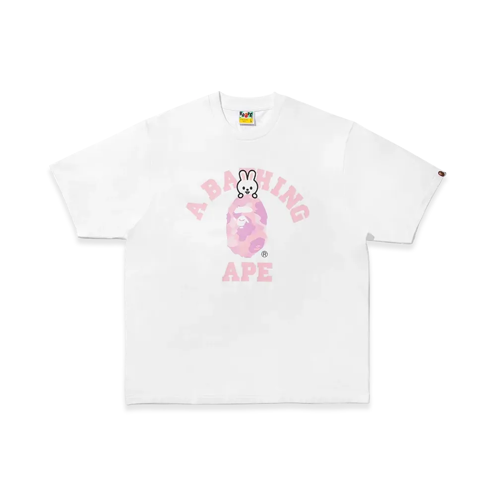 A BATHING APE x Stray Kids College Tee Lee Know "White"