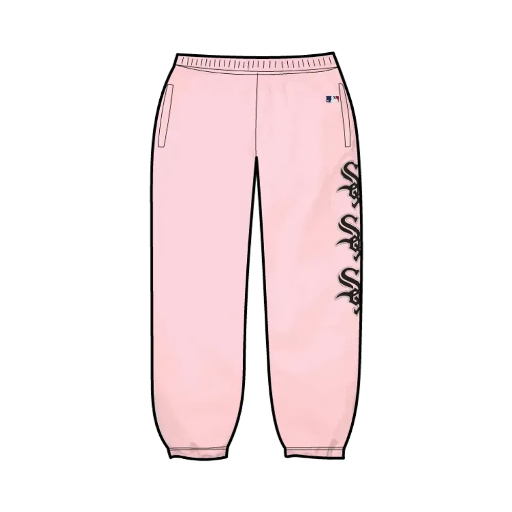 Supreme x Chicago White Sox Sweatpant "Light Pink"