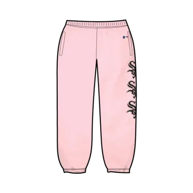 Supreme x Chicago White Sox Sweatpant "Light Pink"