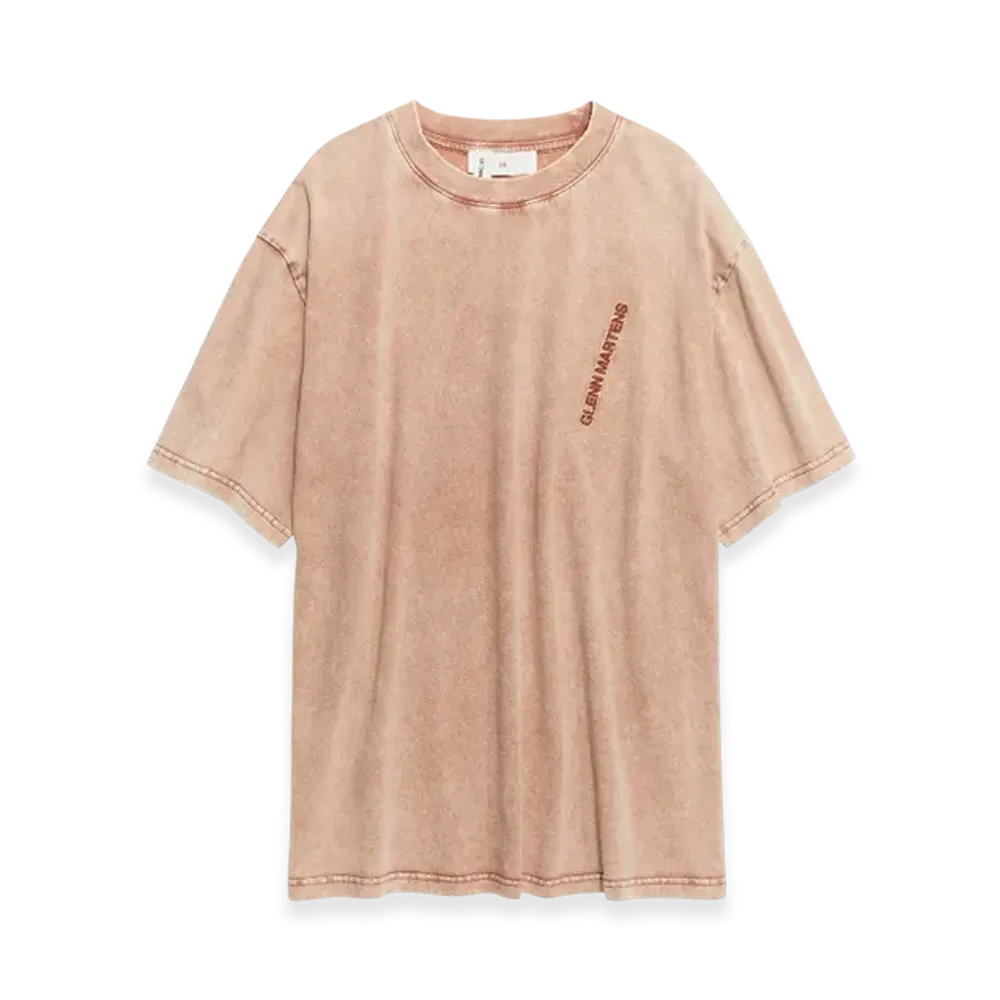 H&M x Glenn Martens Motif-Detail T-Shirt "Pink"