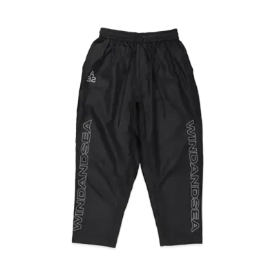 WIND AND SEA A32 Reflection Thin Truck Pants "Black"