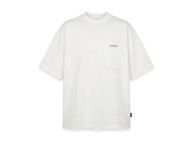 ALOUND Pocket Logo Tee "White"
