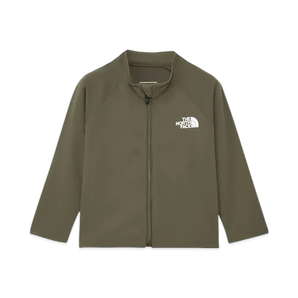 The North Face Baby Long Sleeve Full Zip Sunshade Jacket "New Taupe"