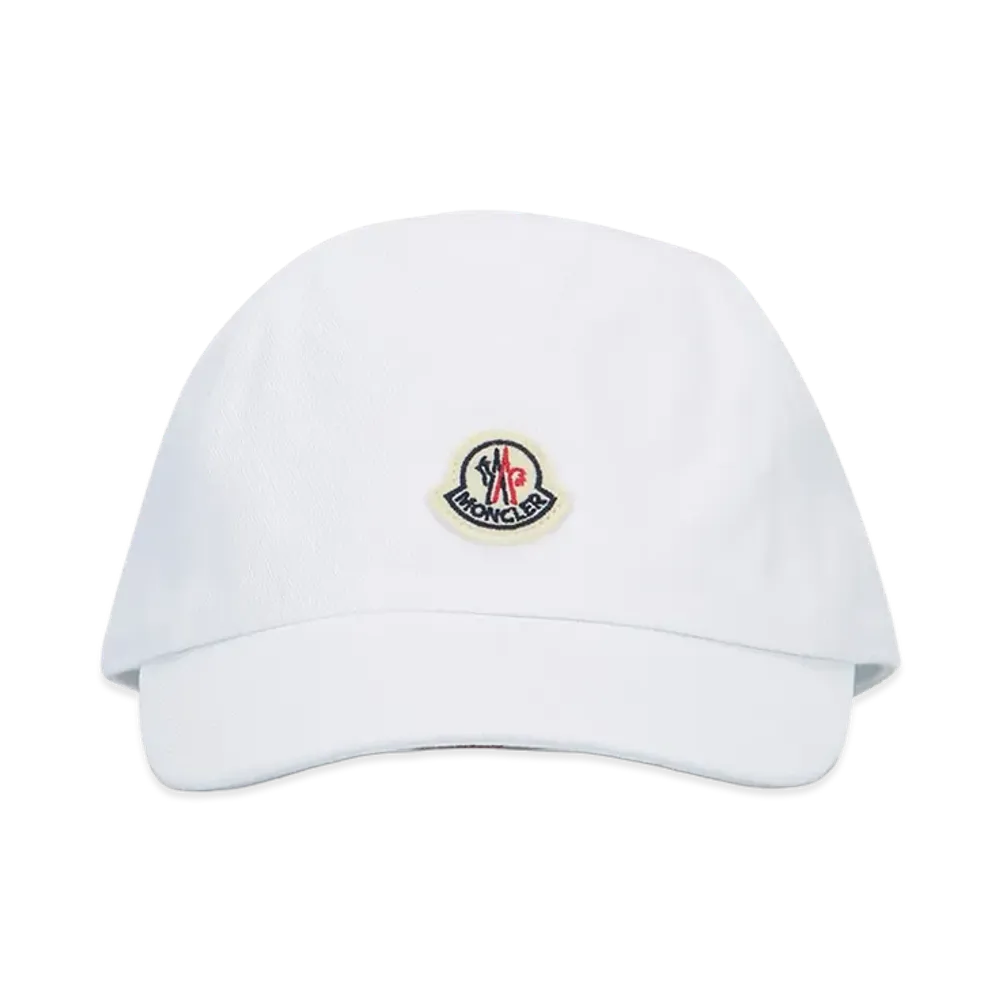 MONCLER Kids Baseball Cap "White"