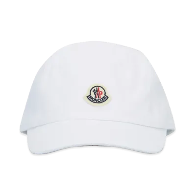 MONCLER Kids Baseball Cap "White"