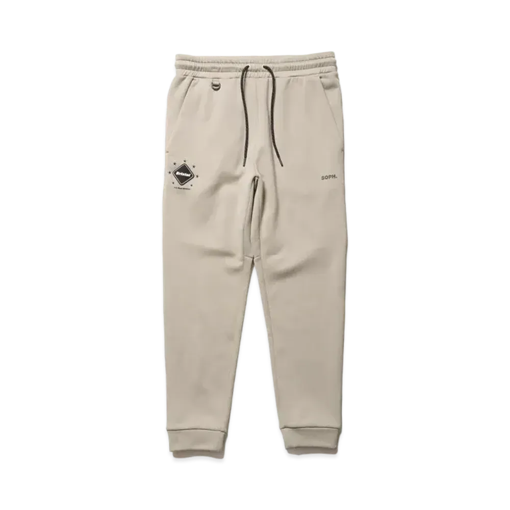 F.C.Real Bristol Polartec Power Stretch Training Ribbed Pants "Beige"
