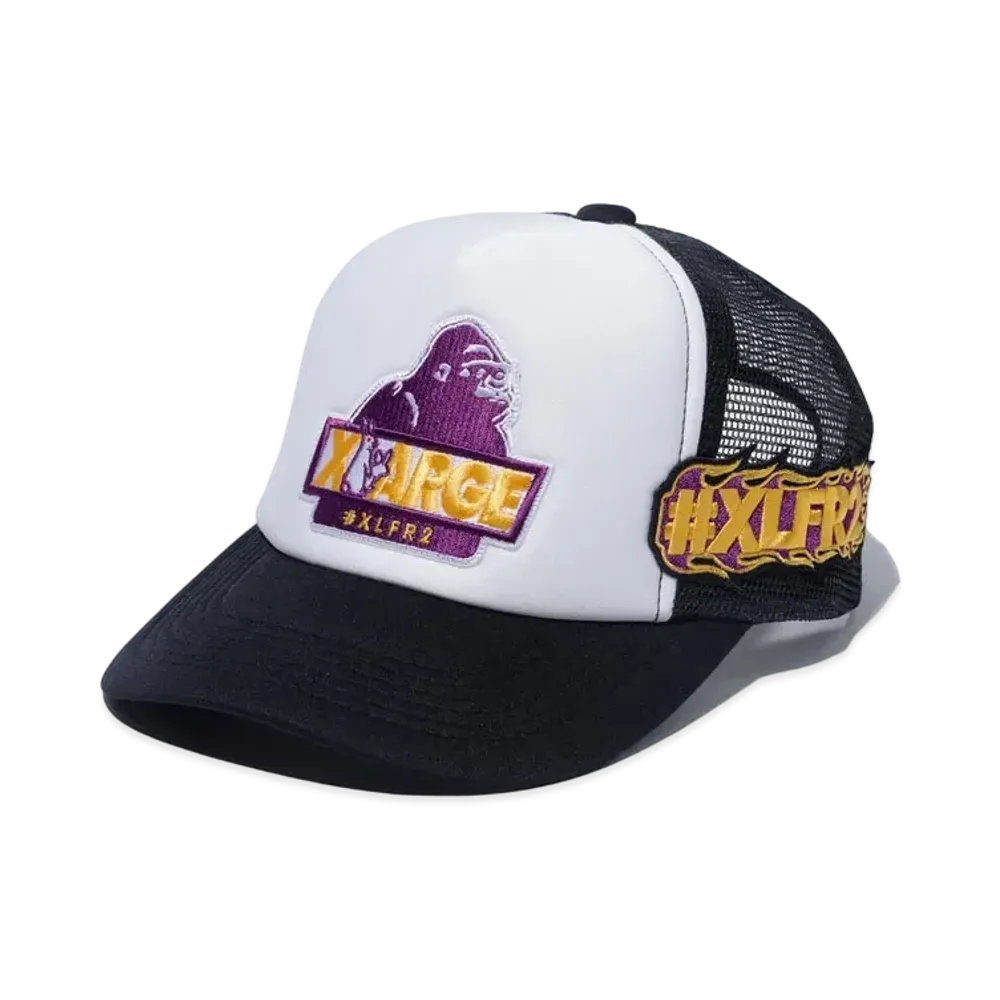 XLARGE x FR2 MESH CAP "Black"