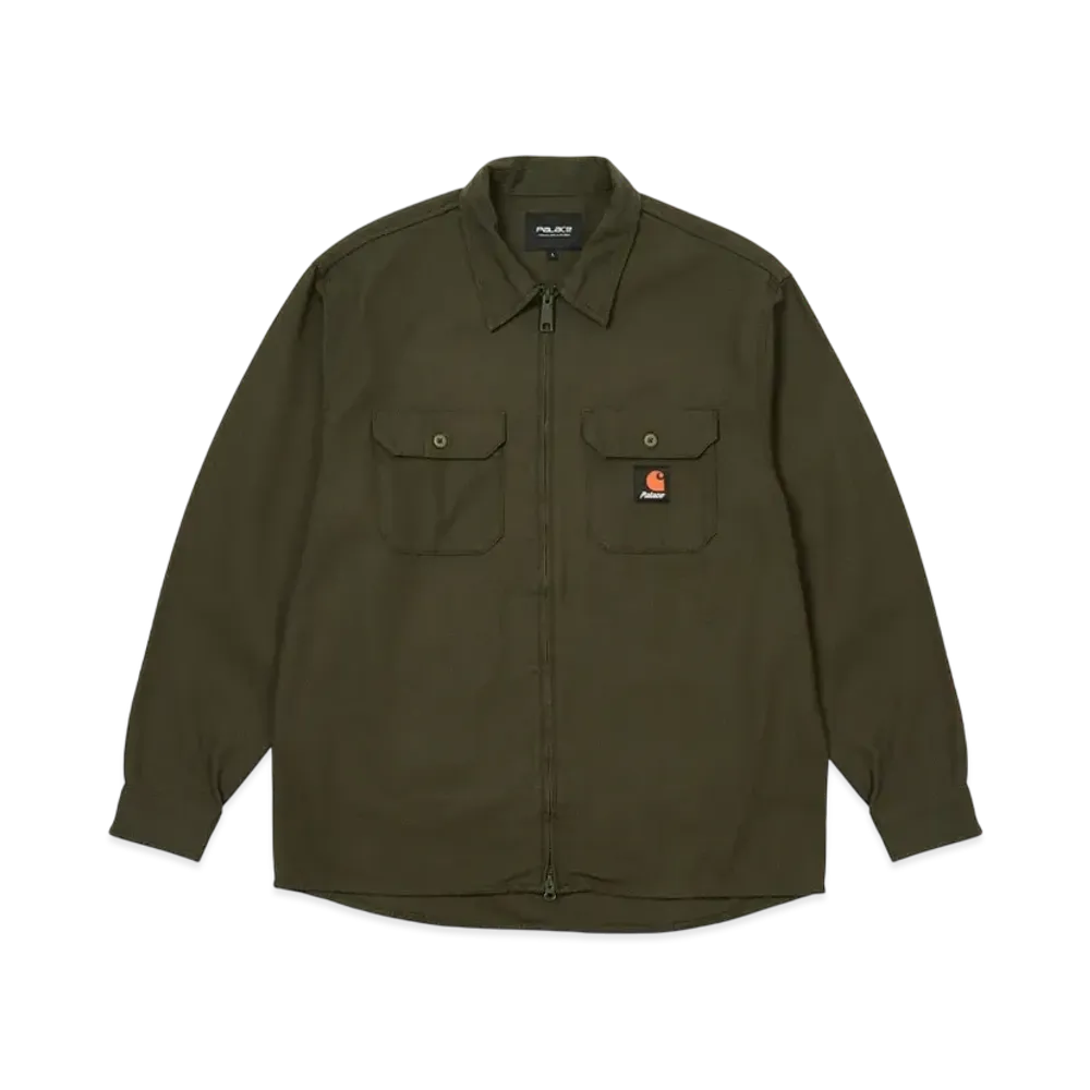PALACE x Carhartt WIP Milford Shirt "Plant"