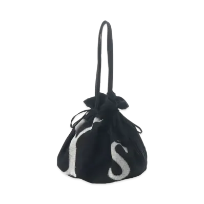 Yohji Yamamoto Y's GABARDINE NEEDLE PUNCH Y's BON SAC "Black/White"