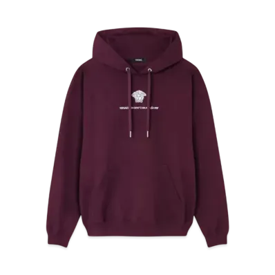 Versace Hoodie Medusa Milan "Burgundy"