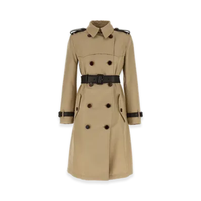 Burberry Women's foxfield Trench Coat "Beige"