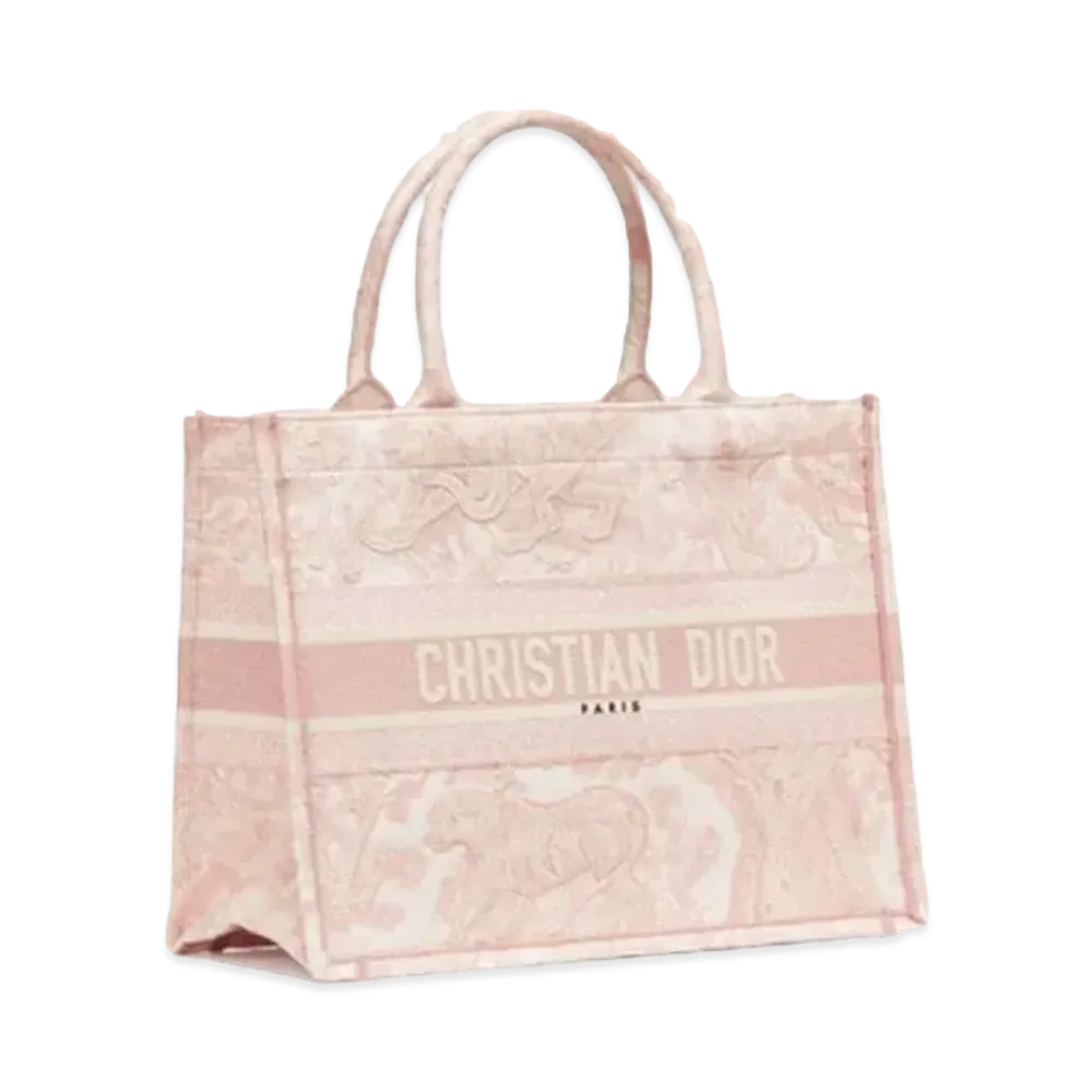 Dior Medium Dior Book Tote "Pink"