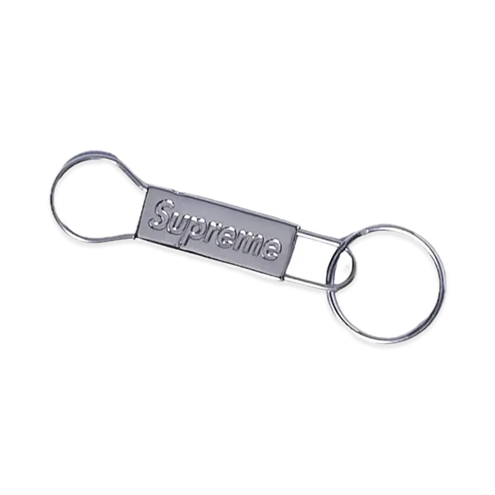Supreme Clip Keychain "Silver"