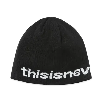 thisisneverthat SP-Logo No Cuff Beanie "Black"