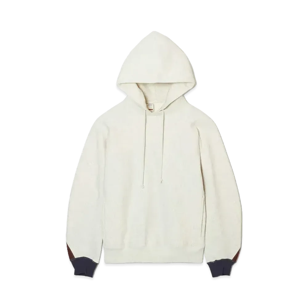 Champion x N.HOOLYWOOD Reverse Weave Hooded Sweatshirt "OatmealxBrown"