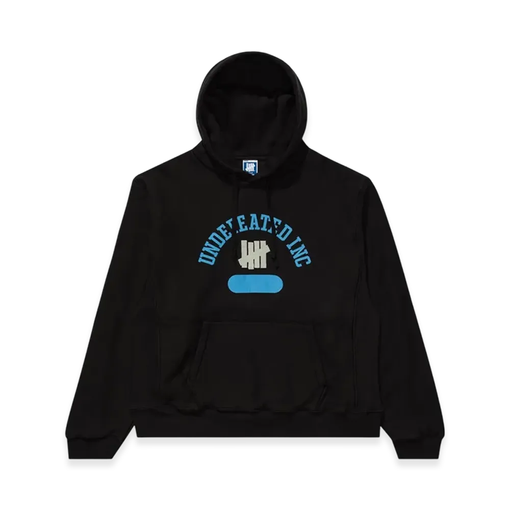 UNDEFEATED 2-Ply Pullover Hood "Black"