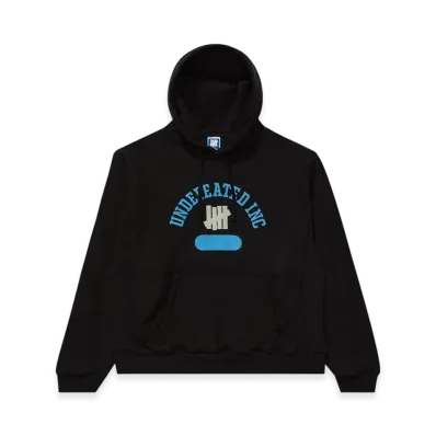 UNDEFEATED 2-Ply Pullover Hood "Black"