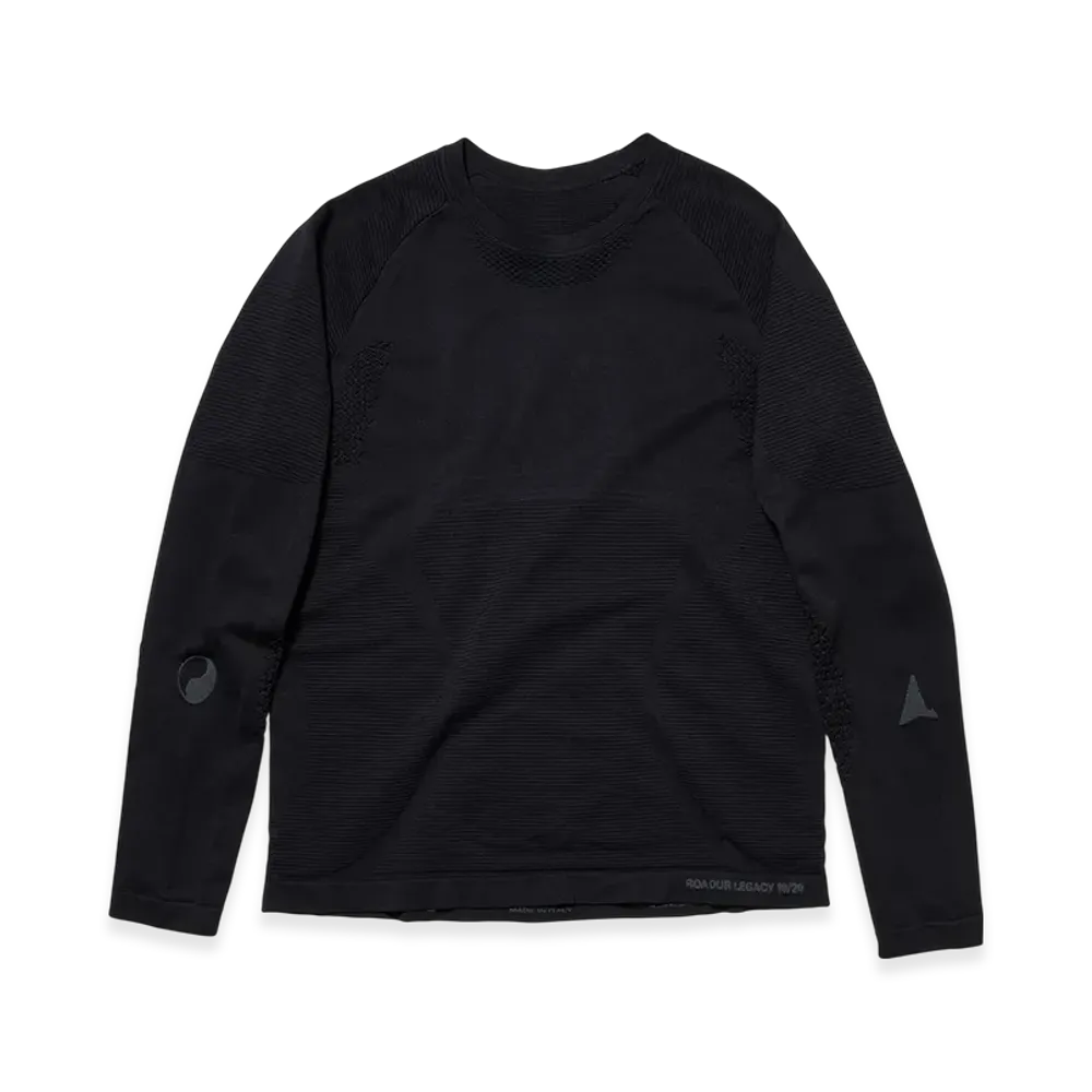 OUR LEGACY x ROA Aune Seamless Knit Long Sleeve "Carbon"