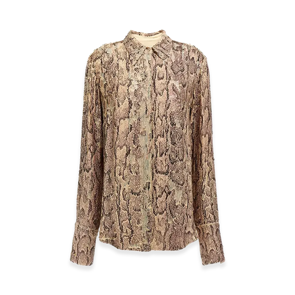 DRIES VAN NOTEN Women's 'Celina Bis' Shirt "Violet"
