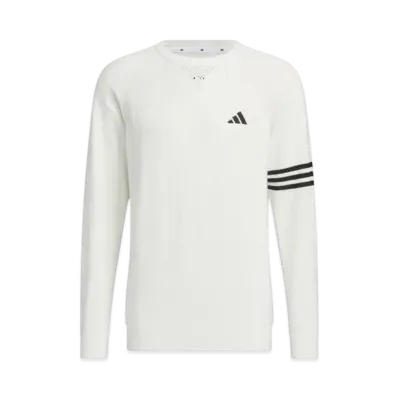adidas 3-Stripes Crew Sweater "White"