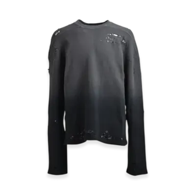 BREATH Fade Damage Ls Tee "Black"