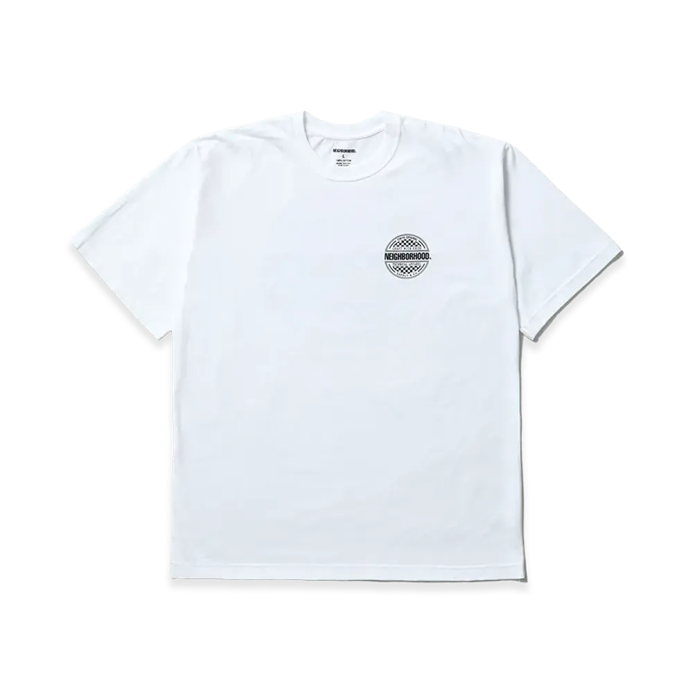 NEIGHBORHOOD NH 252 Spot . Tee SS-1 "White"