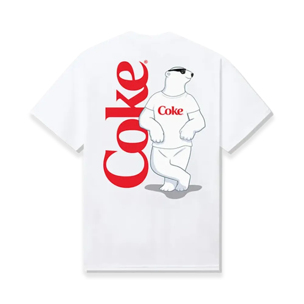 ANTI SOCIAL SOCIAL CLUB x Coca-Cola Polar Bear Coke Tee "White"